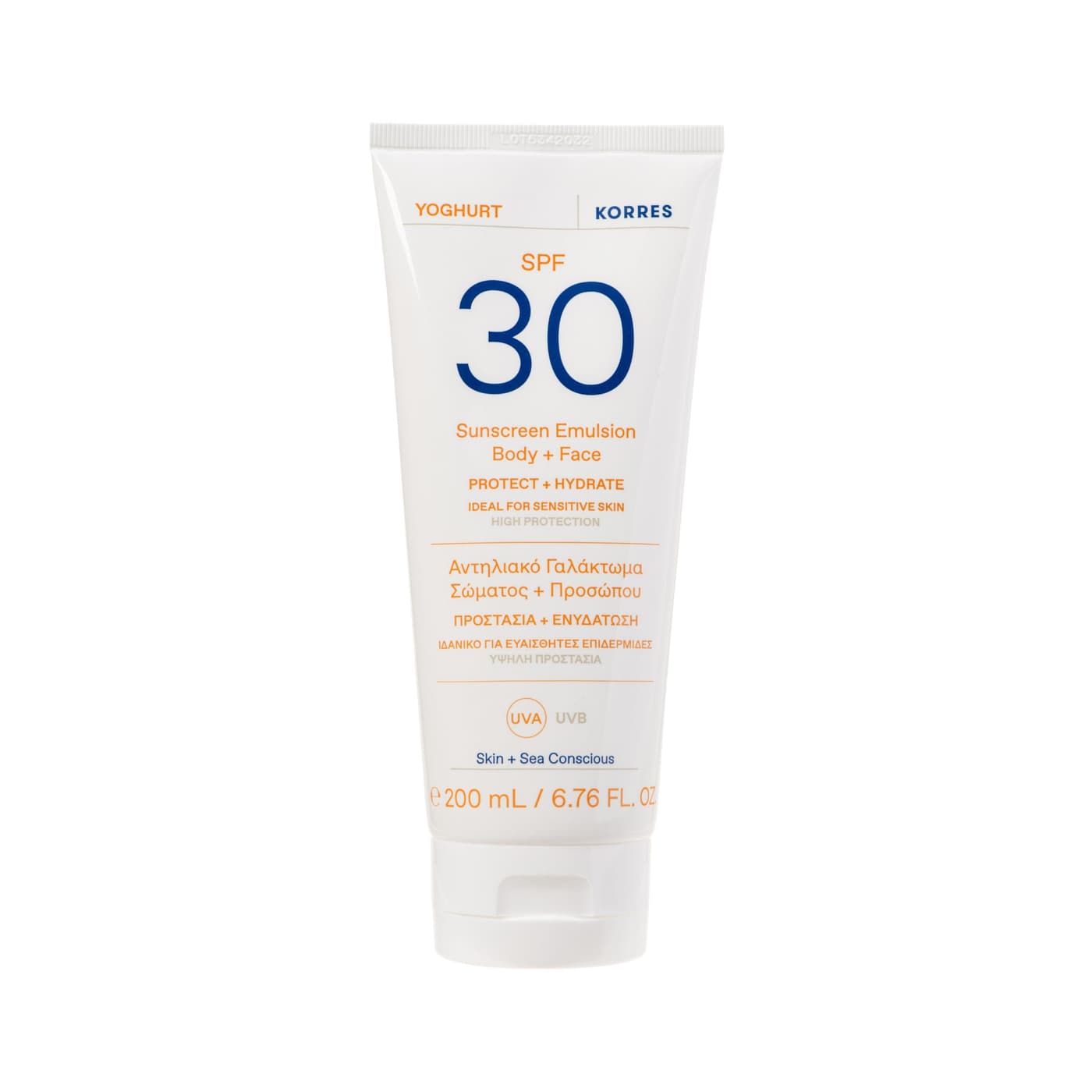 Korres Care - YOGHURT Sunscreen Emulsion Body + Face SPF30
