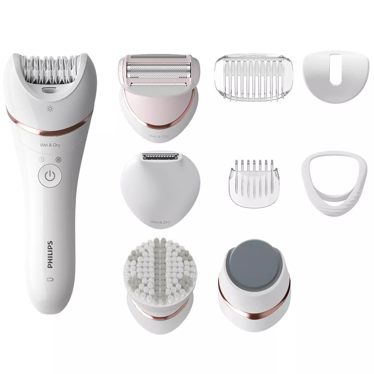 Philips Epliator Series - 8000 Epilierer, Nass Und Trocken Bre740/10