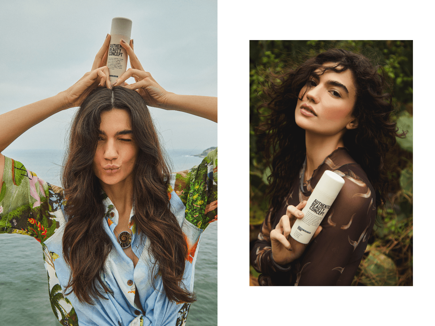 Cosmic Blw-Dry Jelly von Authentic Beauty Concept: Model mit lockigen Blow Dry