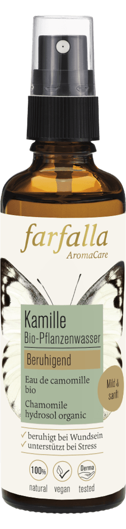 Farfalla Bio-Pflanzenwasser - Kamille Bio-pflanzenwasser Beruhigend