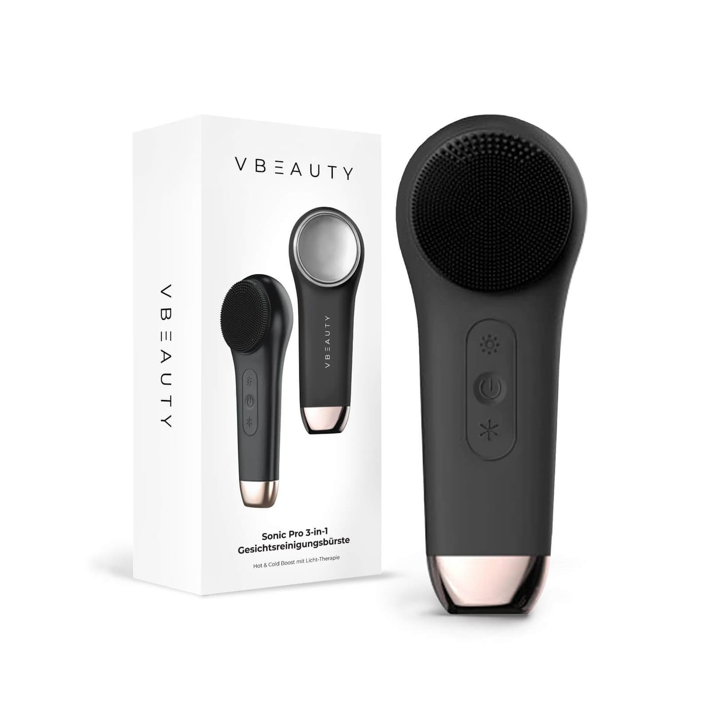 VBEAUTY Tools - Sonic Pro Brosse nettoyante pour le visage 3 en 1