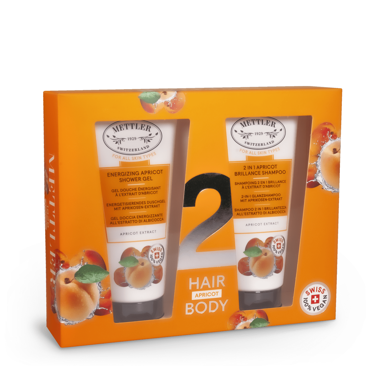Product image from All Skin Types - Haar & Körperpflegeset Aprikose