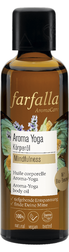 Farfalla Care - Mindfulness, aroma-yoga körperöl, 75ml