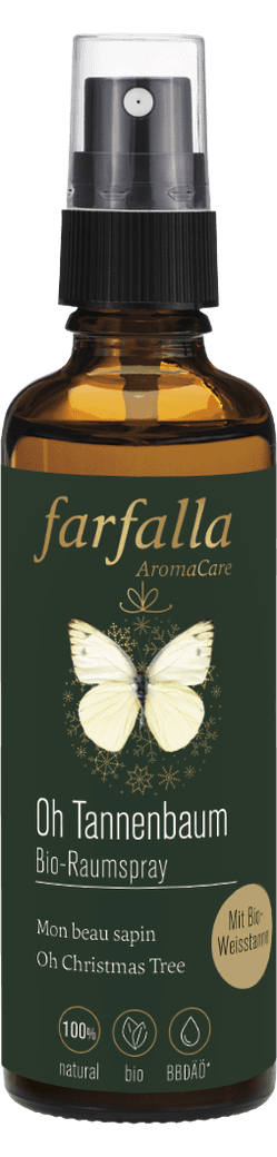 Farfalla Raumspray - Oh tannenbaum bio, 75ml