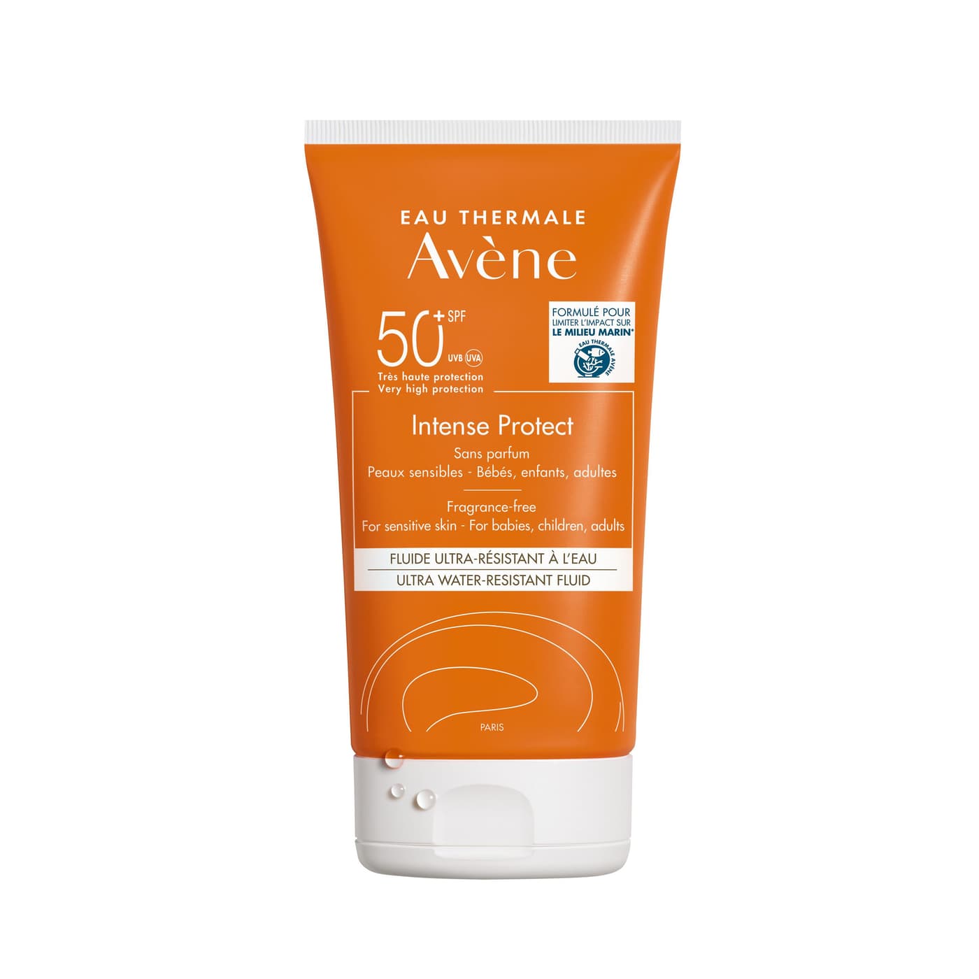 Avène Sonnenschutz - Intense Protect Fluide ultra-résistant à l'eau SPF50+ Soins solaires orange