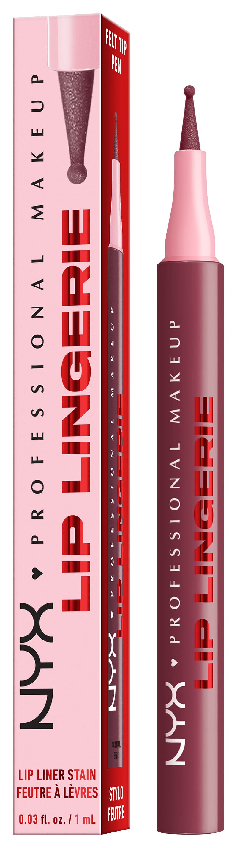 Lip Lingerie - Lip Lingerie Lip Liner Stain Seamless All Day Stain Waterproof Hot N Heavy