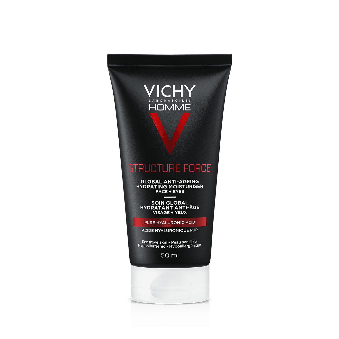 Vichy Homme - Structure Force - Komplette Anti-aging Pflege Für Gesicht & Augenkonturen