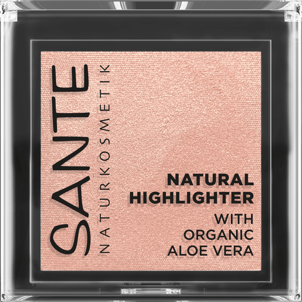 Sante - Natural Highlighter Glowy Rose