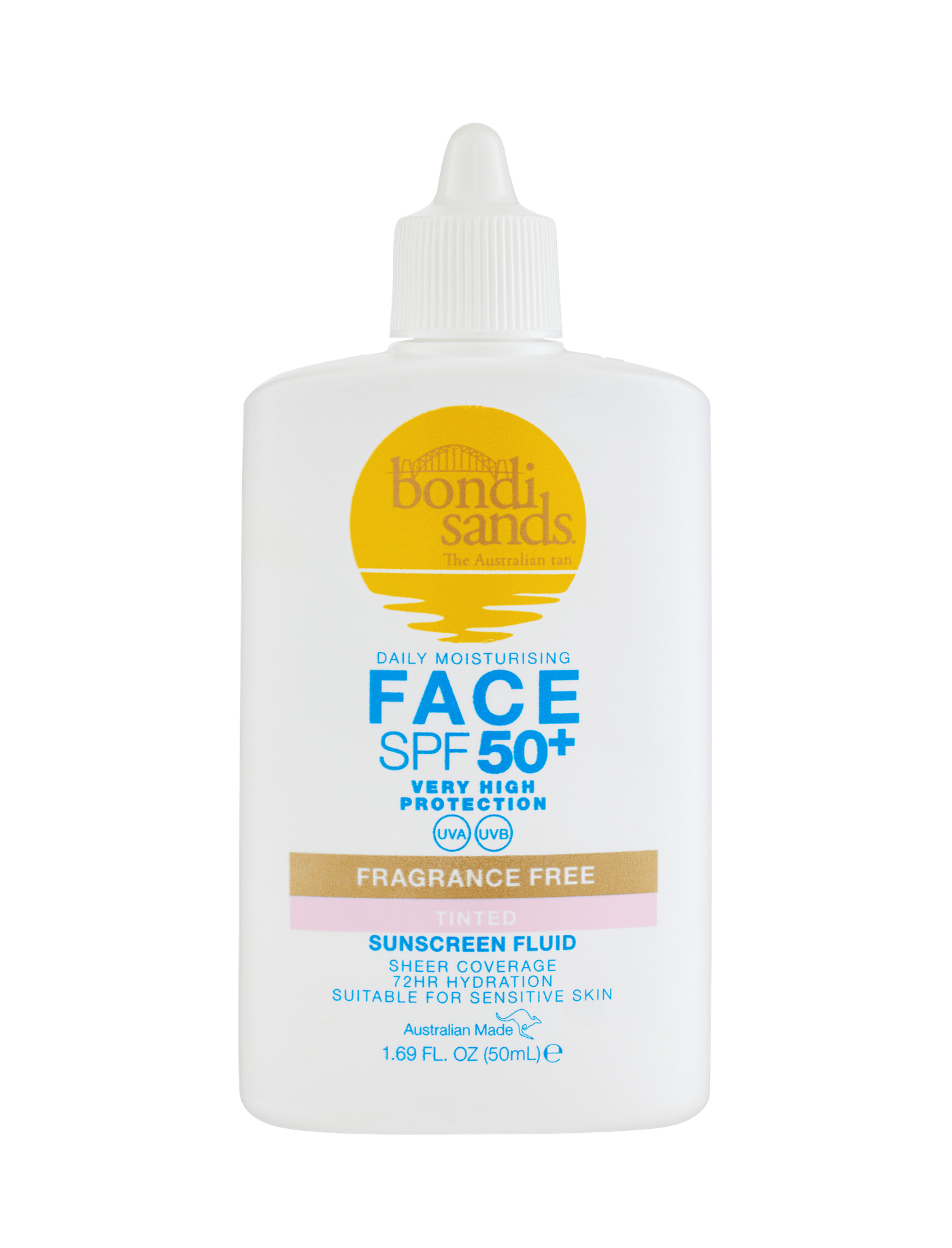 Product image from Bondi Sands - Bs Spf 50+ Everyday Face Fluid tinted
