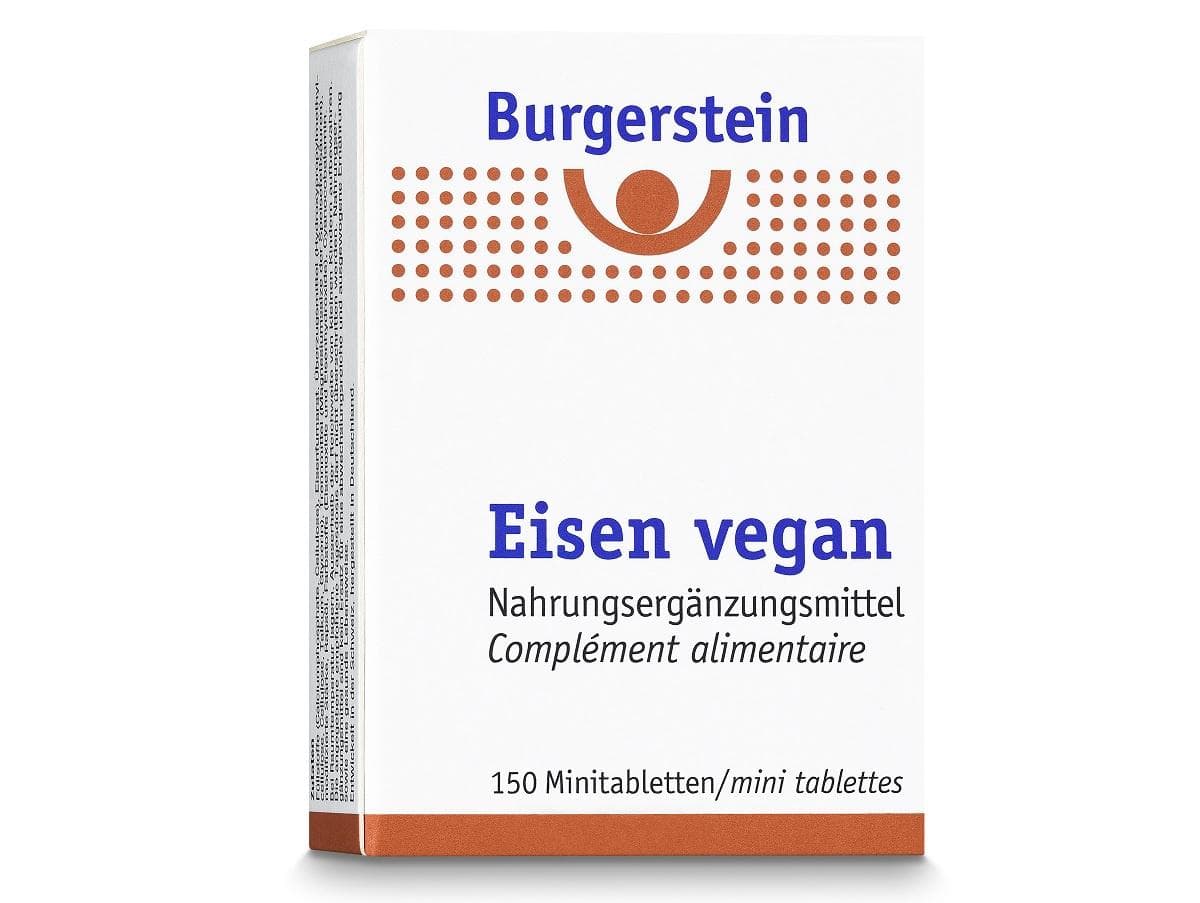 Burgerstein - Eisen vegan Minitabletten