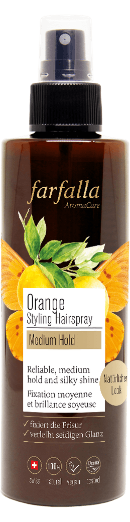 Farfalla Hair Styling - Orange Styling Hairspray