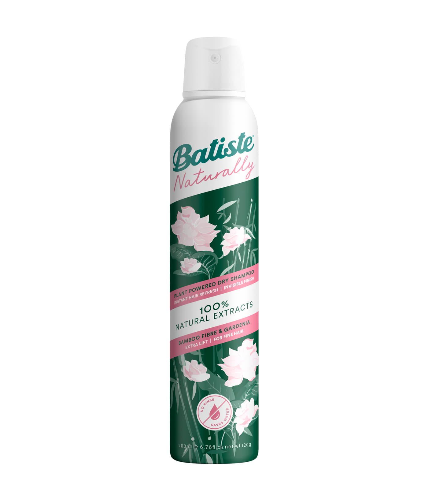 Batiste - Naturally Bamboo Fibre&Gardena Dry Shampoo