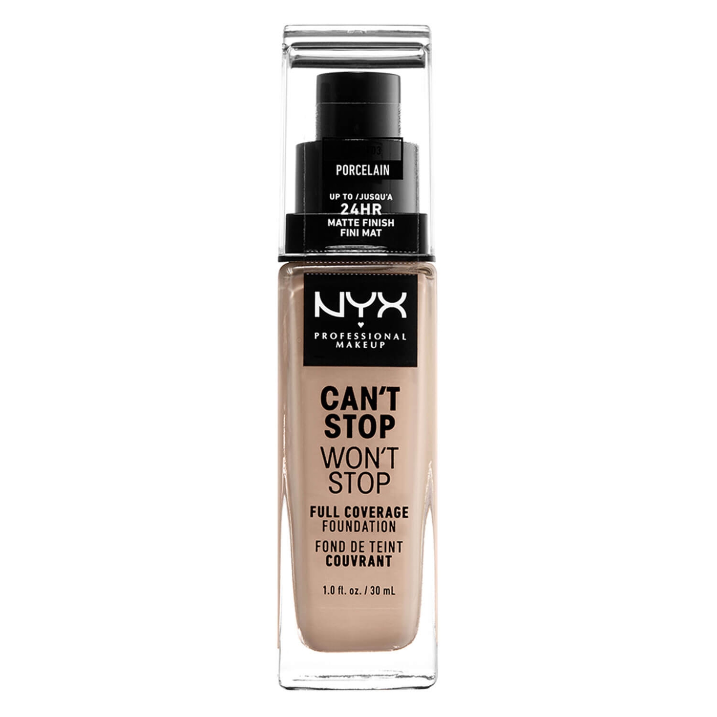 Image du produit de Can't Stop Won't Stop - Full Coverage Foundation Porcelain