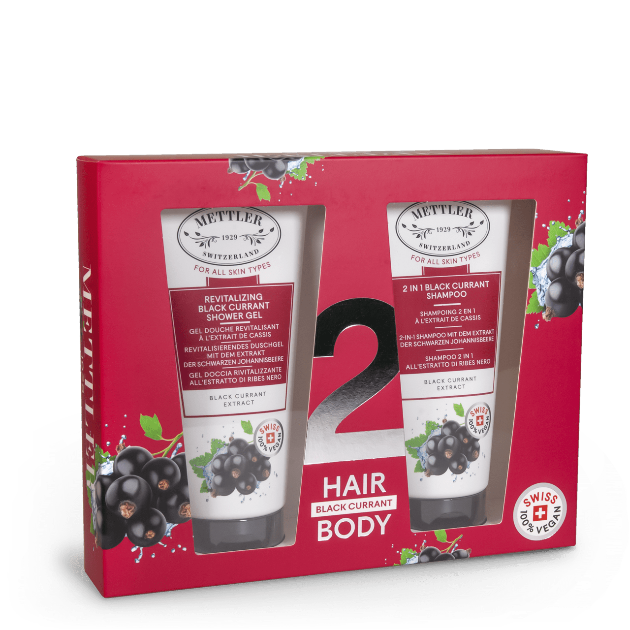 Product image from All Skin Types - Haar & Körperpflegeset schwarze Johannisbeere