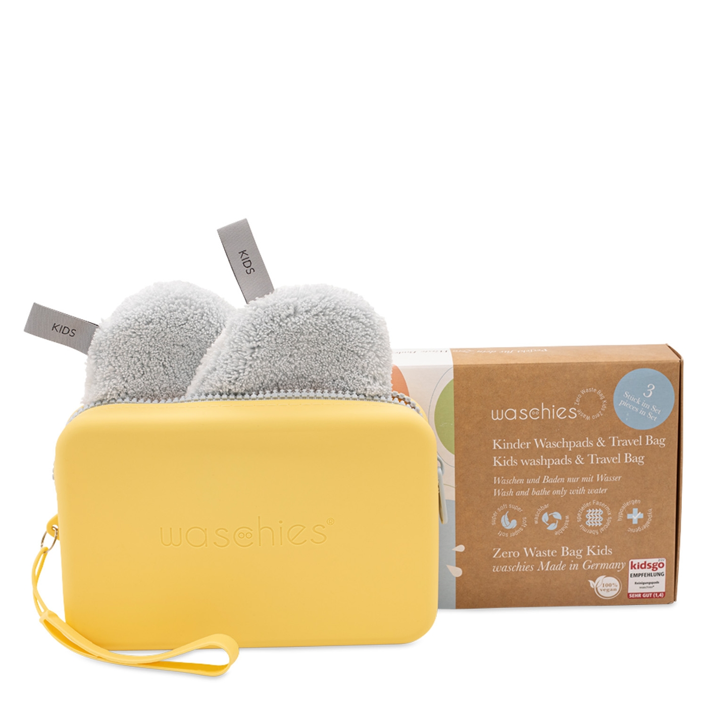 Image du produit de Waschies Kidsline - Zero Waste Bag Kids Pastel Blue