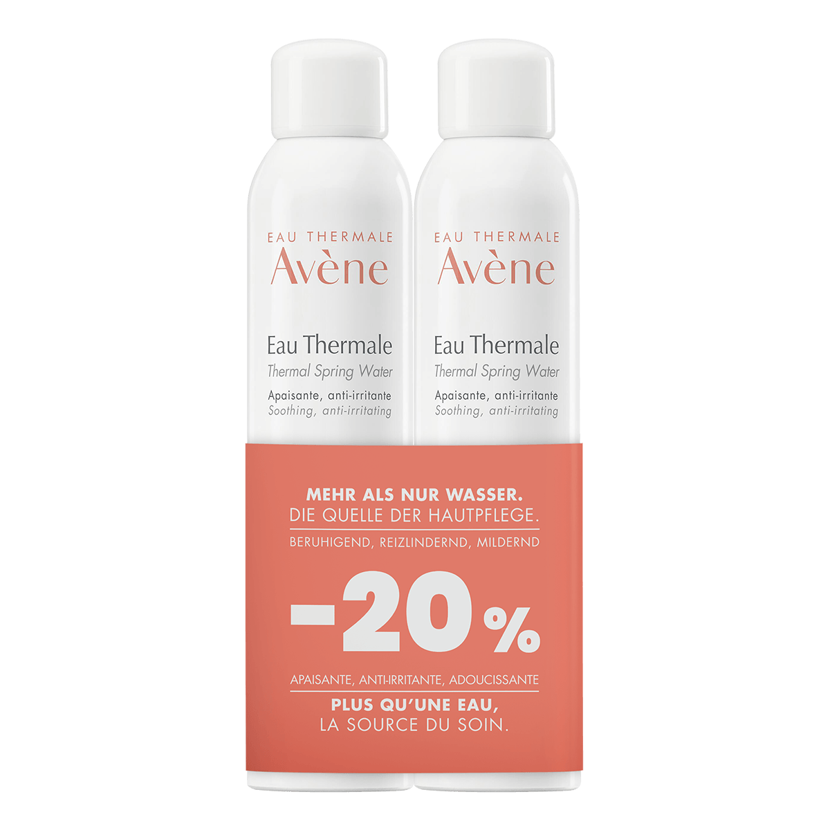 Image du produit de Eau Thermale Avène - Duo Thermalwasser