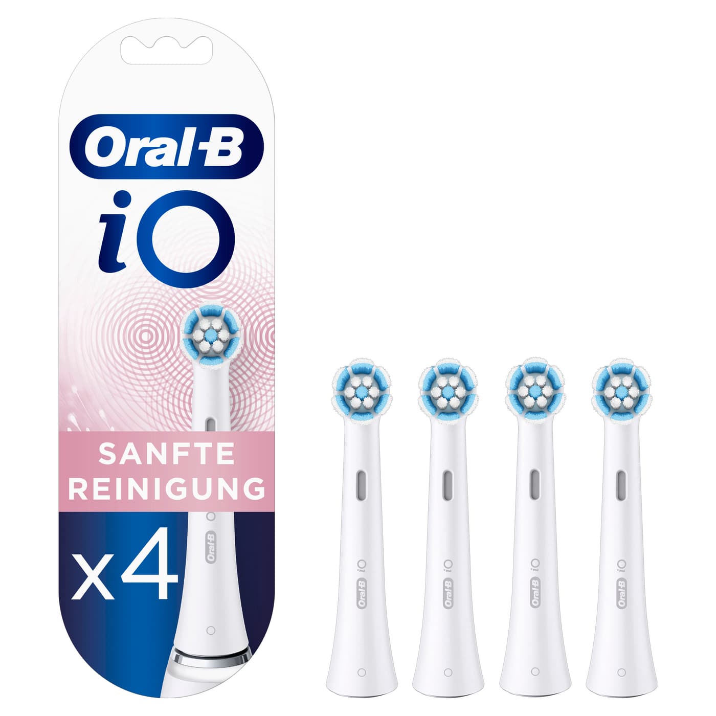 Oral B - Aufsteckbürsten iO Sanfte Reinigung 4er