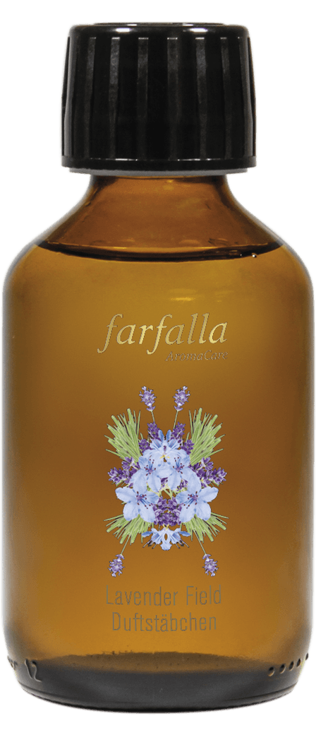Farfalla - Bâtonnets parfumés Lavender Field, recharge, 150ml