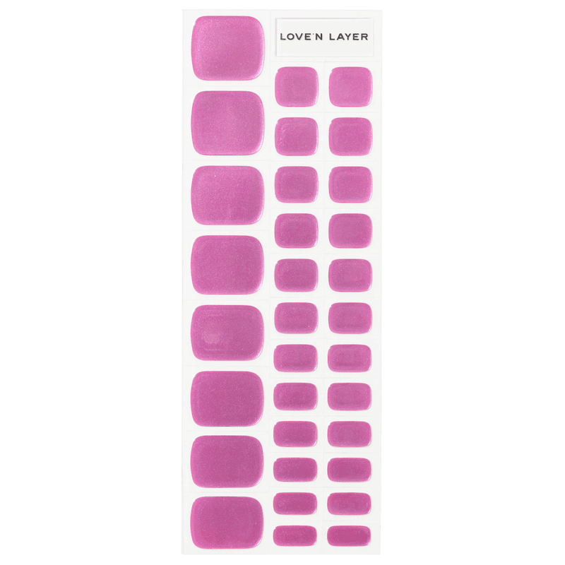 LoveNLayer - Metallic Toe Dahlia Purple
