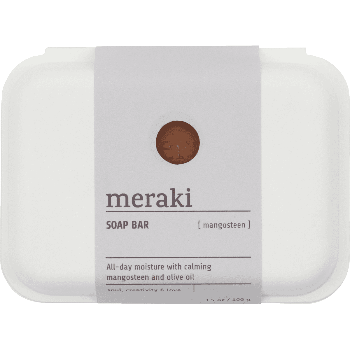 Meraki Care - Stückseife Mangosteen