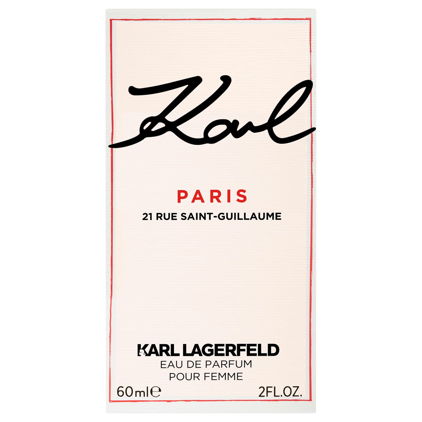 Karl Lagerfeld - Paris 21 Rue Saint-Guillaume Eau de Parfum