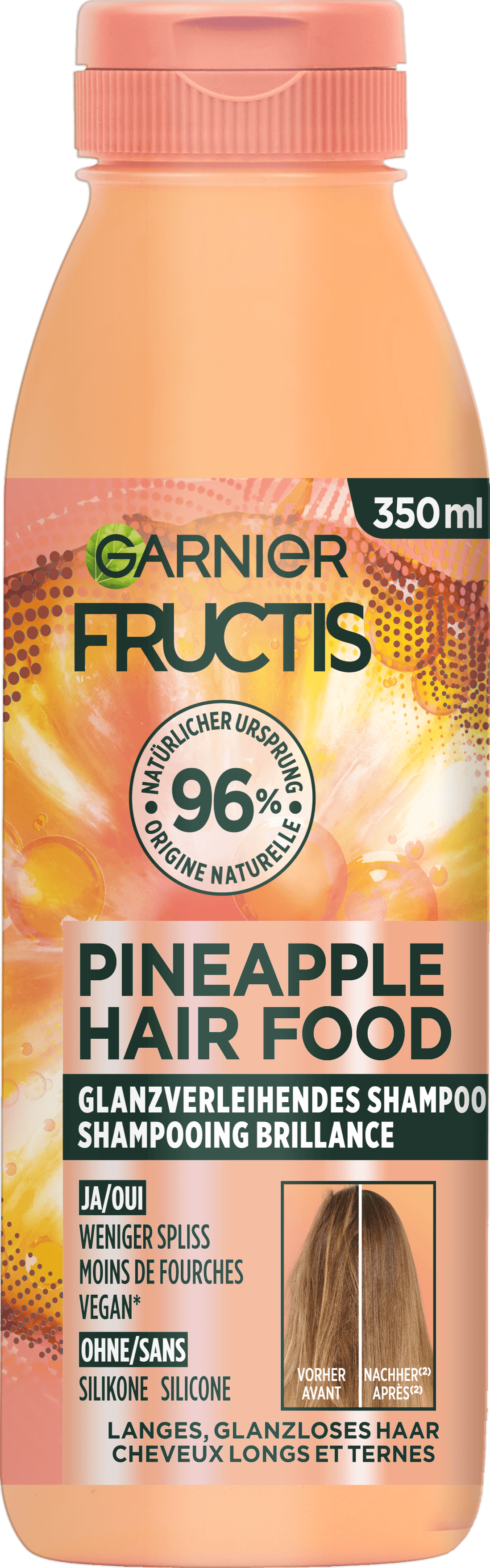Fructis - Glanzverleihendes Ananas Hair Food Shampoo