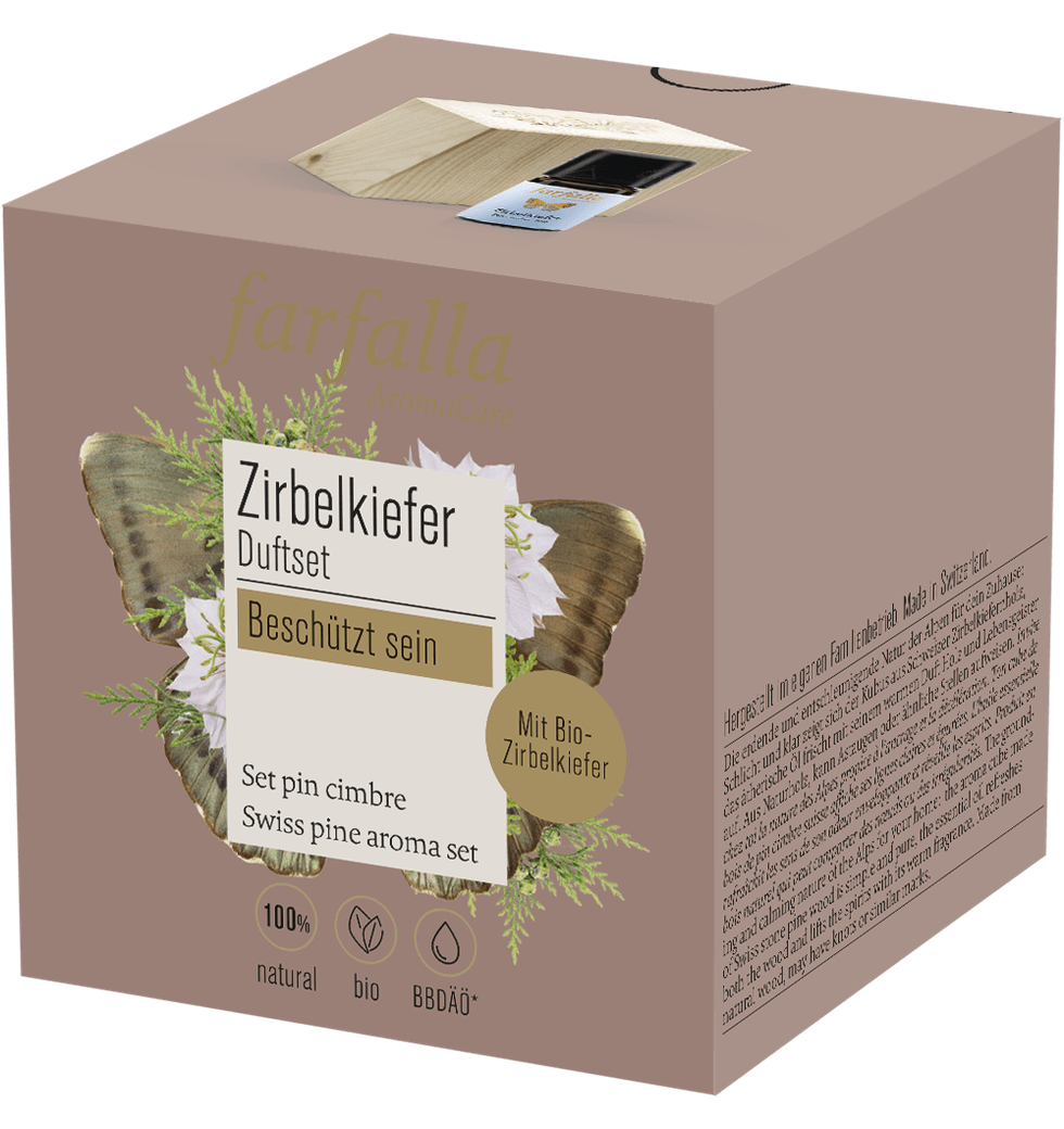 Product image from Farfalla - Zirbelkiefer duftset beschützt sein