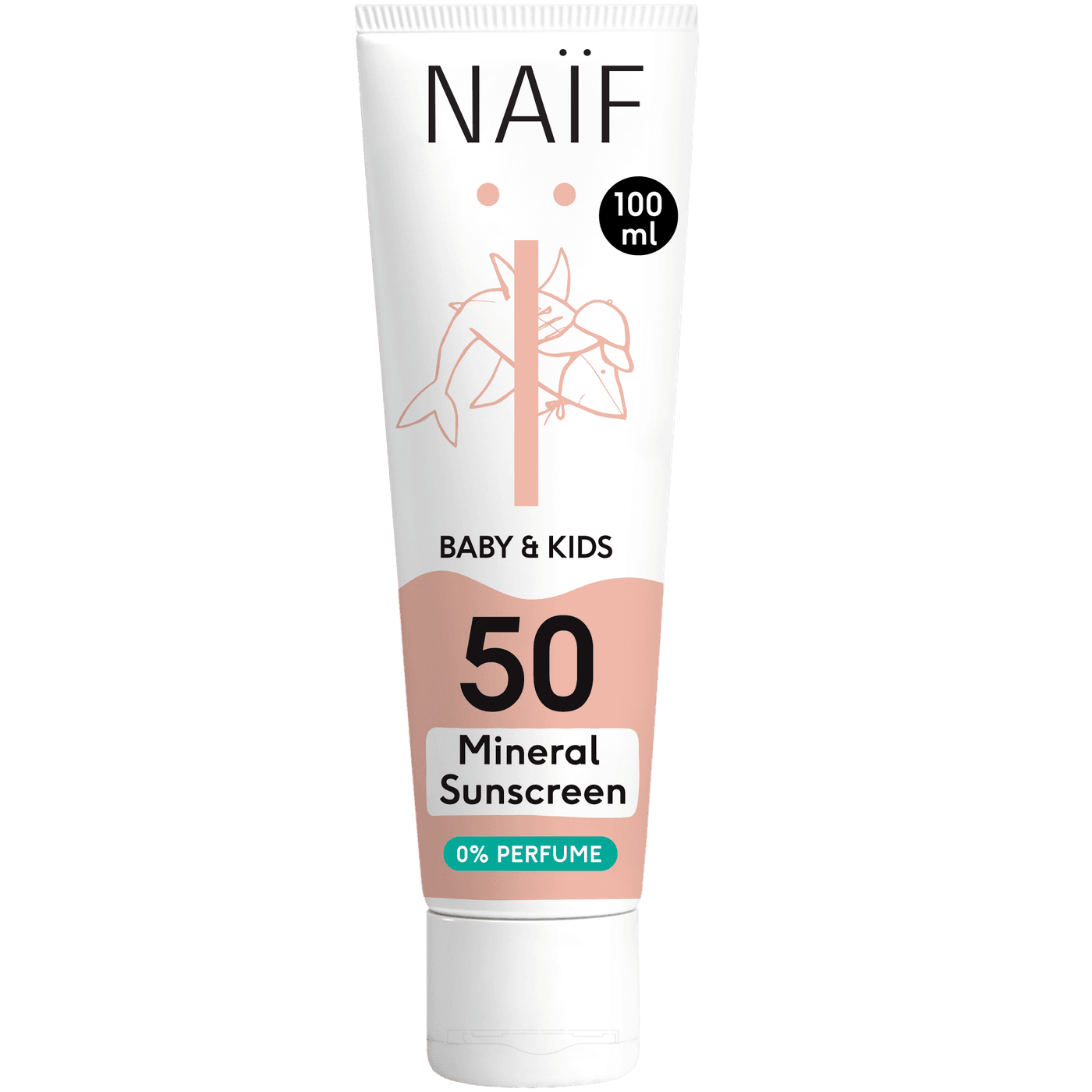 Naif - Mineral Sunscreen SPF50 No Perfume Baby & KIDs