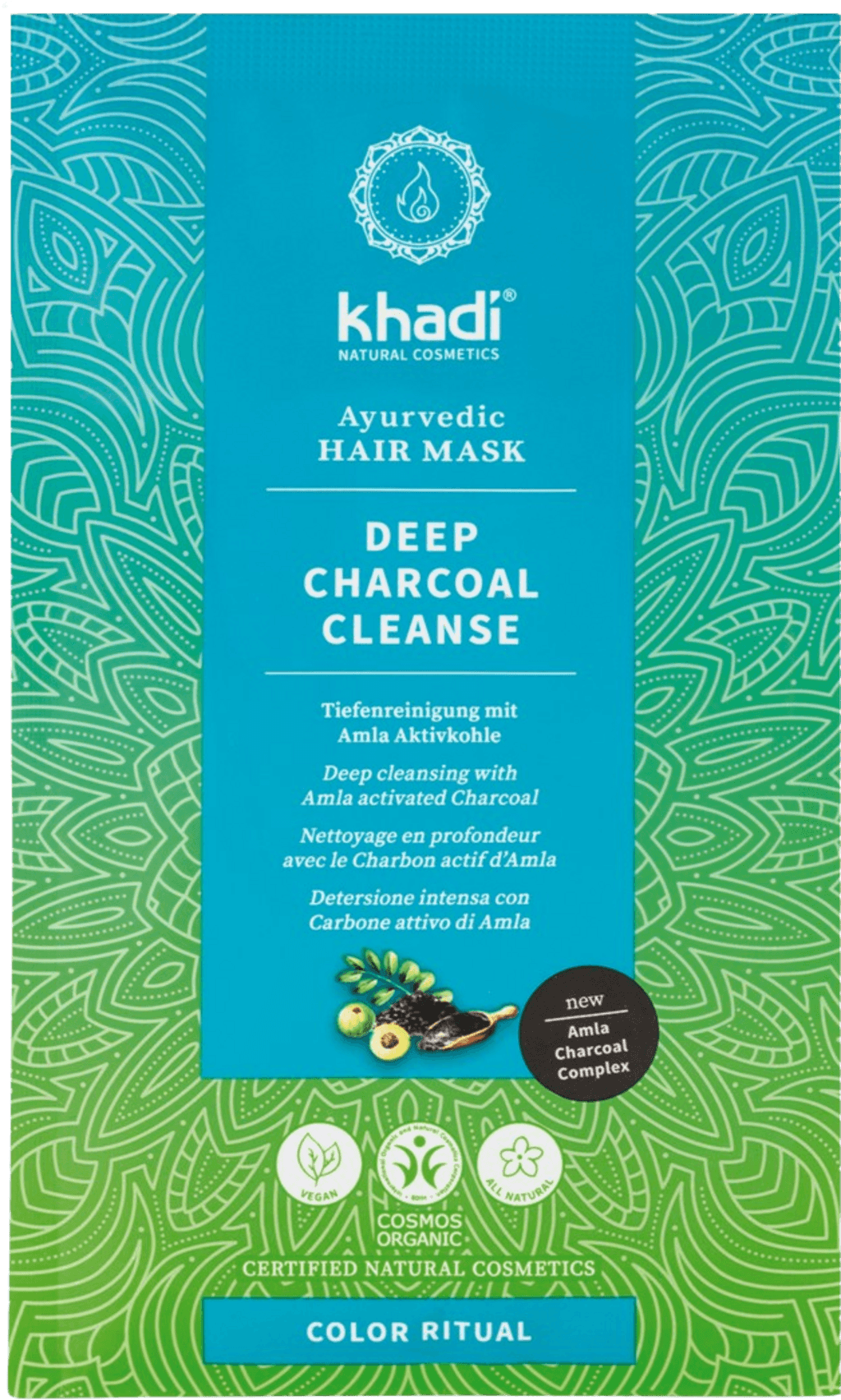 Khadi - Haarmaske deep Charcoal Cleanse